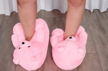Load image into Gallery viewer, Light Pink | Teddy bear slippers
